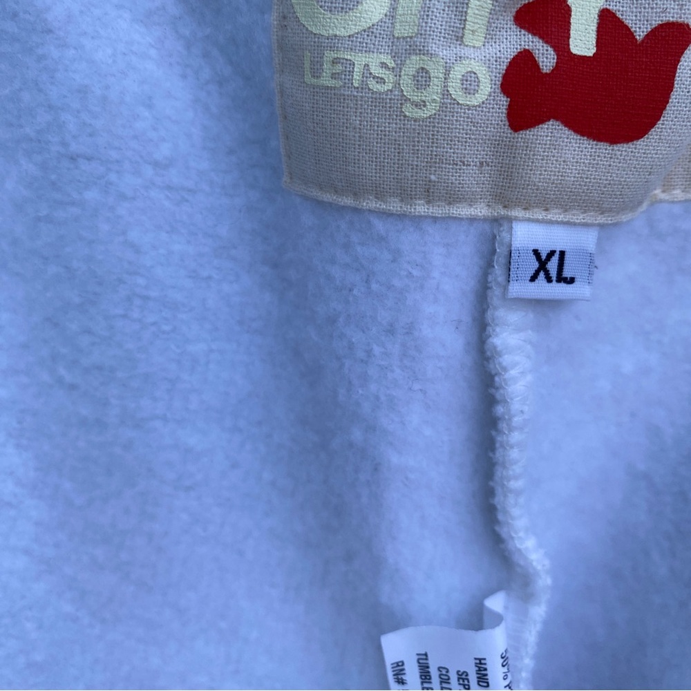Free City XL Sweatpants Super Fluff White FreeCity Sweats - Picture 14 of 16